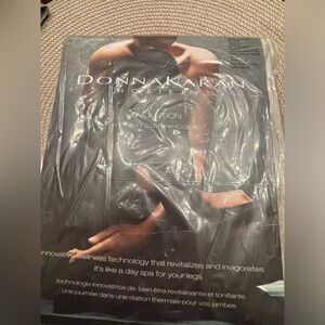 Donna Karan Satin Jersey tights.